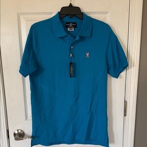 Psycho Bunny Teal Polo Shirt